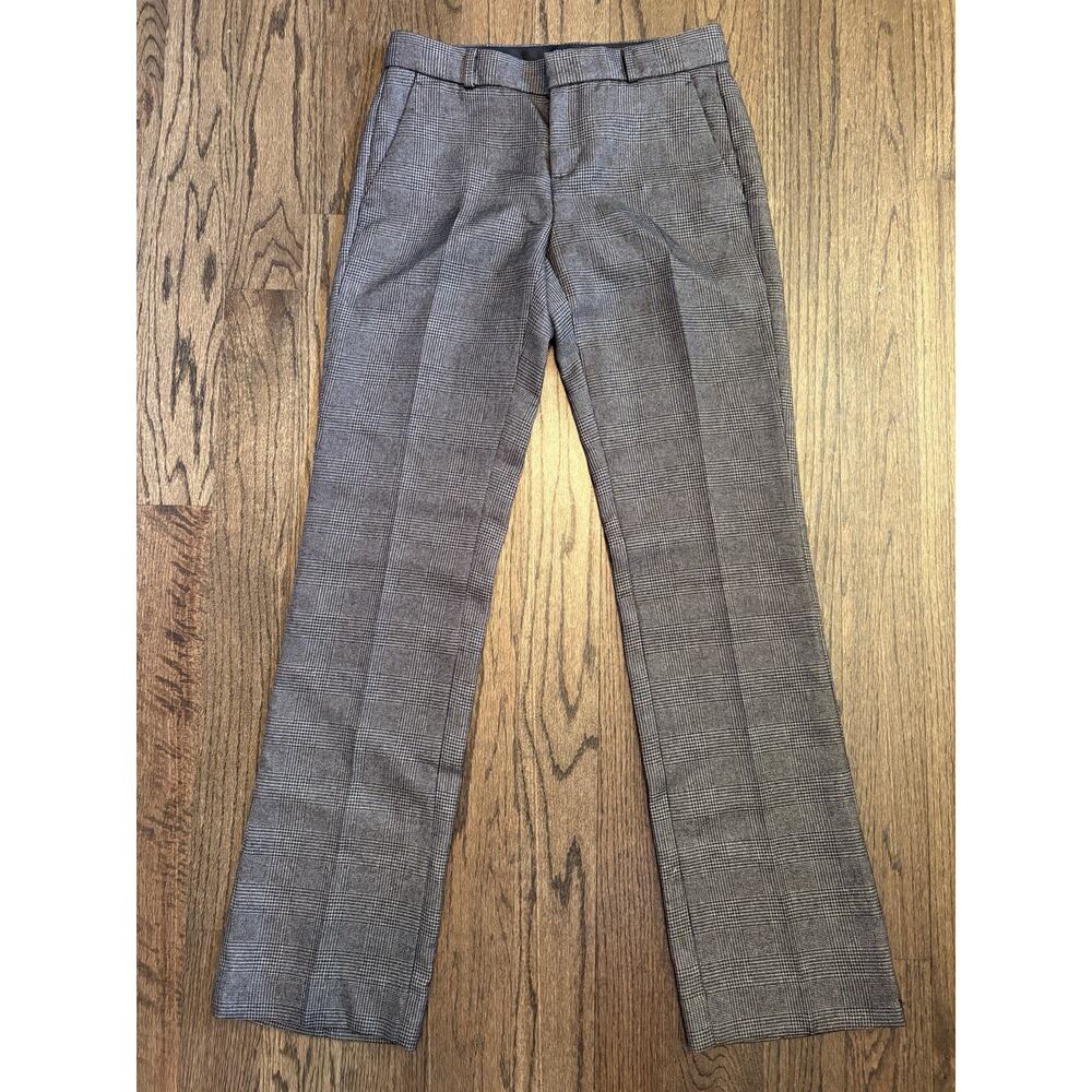 Banana Republic Women's 0 Logan Grey Dress Pants Trousers Slacks Business Work